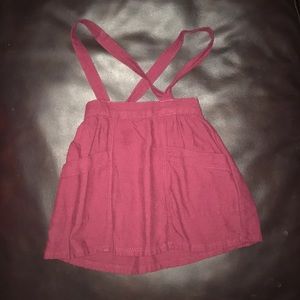 Burgandy Jumper Dress